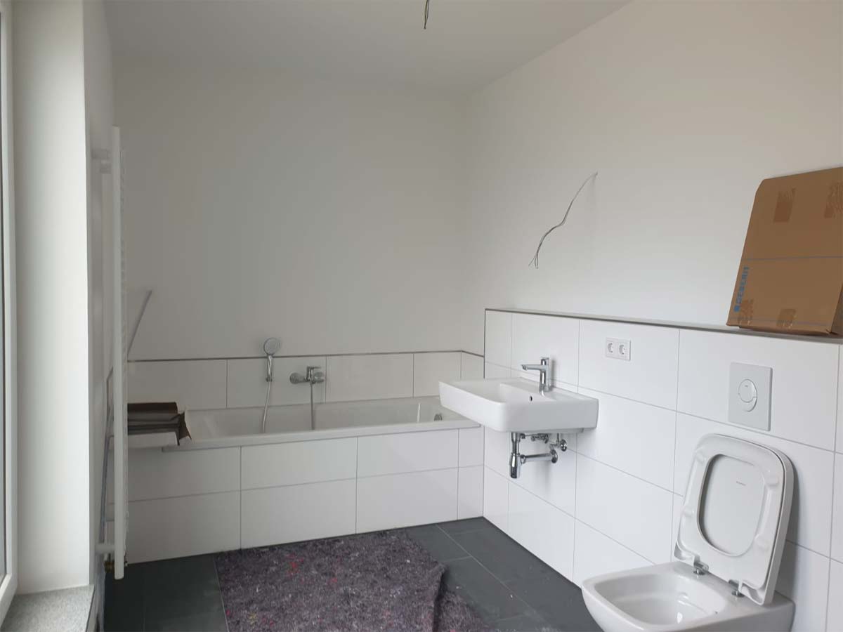Badezimmer ohne Home Staging