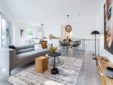 Wohn- und Essbereich mit Home Staging